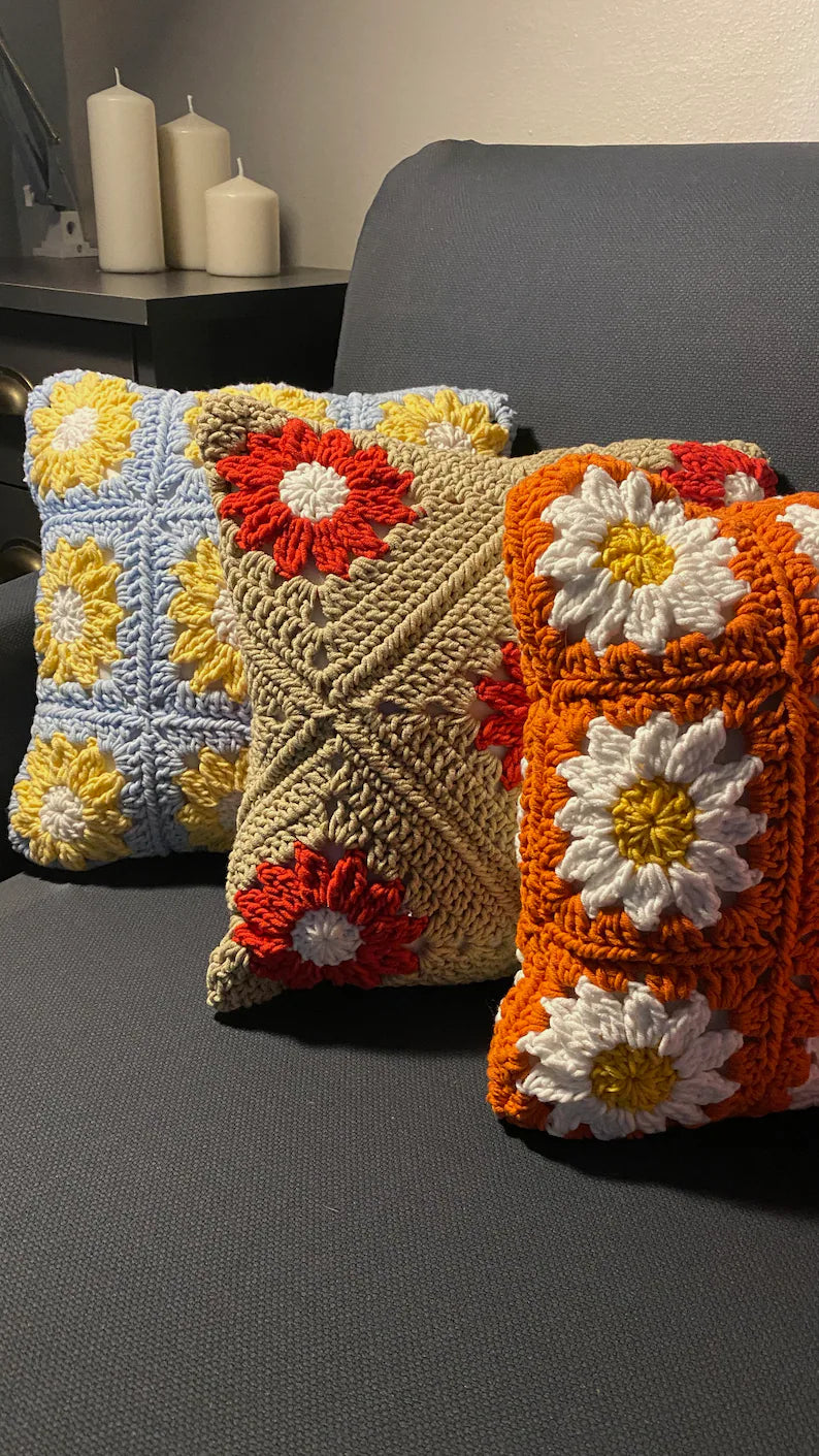 Fresh Flower Power Pillow